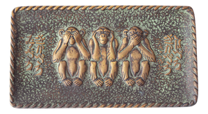 Art Deco Bronze Tray by Max Le Verrier, France, 1930s