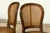 Wood Set of Six Mid-19th Century French Napoleon III Carved Oak and Cane Dining Chairs For Sale - Image 7 of 18