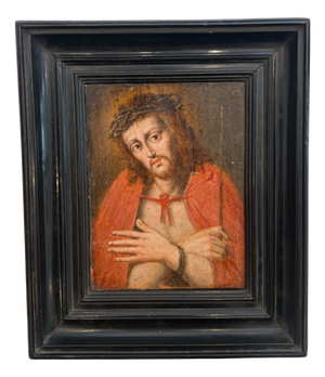 Italian Artist, Ecce Homo, Early 18th Century, Oil on Panel, Framed