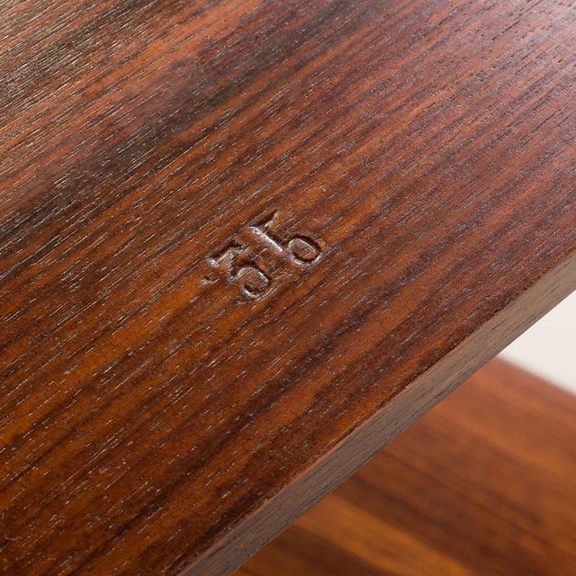 Mid-Century Italian Serving Cart in Rosewood, 1960s For Sale - Image 18 of 18