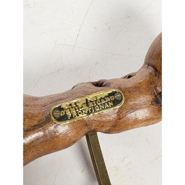 French Provençal Corkscrew in Wood and Metal, France, 1950 For Sale - Image 4 of 11