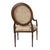 C.R. Laine Furniture Louis XVI Style Cameo Back Fauteuil Armchairs- Set of 2 For Sale - Image 4 of 9