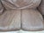 Animal Skin Mid-Century Style Chesterfield Sofa inl Leather For Sale - Image 7 of 18