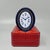 Swiss Alarm Clock in Pendulette Lapis Lazuli by Cartier, 1980s For Sale - Image 12 of 12
