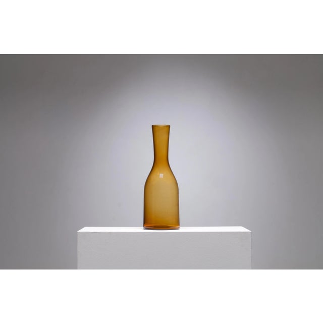 1960s Vintage Vase by Otto Brauer for Holmegaard, 1960 For Sale - Image 5 of 10