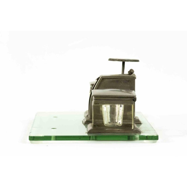 Vintage Inkwell, Mid-20th Century For Sale - Image 3 of 6