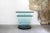 Postmodern Black and Transparent Glass Swivel Console, Italy, 1980s For Sale - Image 3 of 8