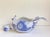 Bjorn Wiinblad Mid 20th Century Bjorn Wiinblad Blue & White Ceramic Bird Serving Bowl, Ladle & Dish- 3 Pieces For Sale - Image 4 of 12