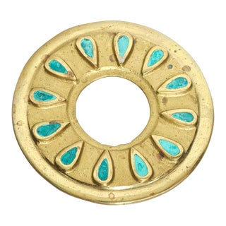 Mid Century Modern Single Door Ring Pull by Pepe Mendoza Mexican Modernist For Sale