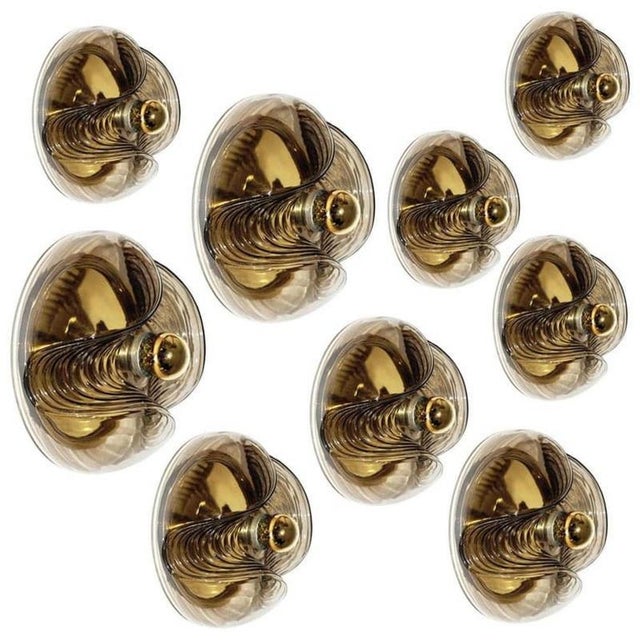 Sconces and Pendant Lights by Koch & Lowy for Peill & Putzler, 1970s, Set of 4 For Sale - Image 18 of 18