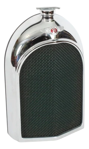 Vintage Chromium Radiator Decanter from Bentley