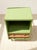 Green Mid 20th Century Pair of Green and Wood Nightstands For Sale - Image 8 of 10