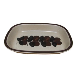 Arabia of Finland "Raija Troubadour" Ulla Precope Rectangular Serving Dish MCM For Sale