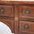 1920s Antique Baker Hepplewhite Style Mahogany Sideboard With Banding and Brass Rail For Sale - Image 11 of 18