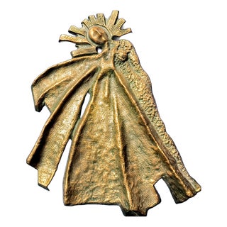 Naval Decoration of Woman with Rays by St. Loff, 1975 For Sale