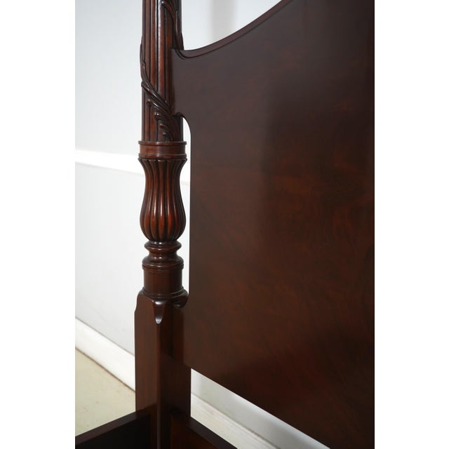 Henkel Harris Model 199 Queen Mahogany Bed Canopy For Sale - Image 11 of 18