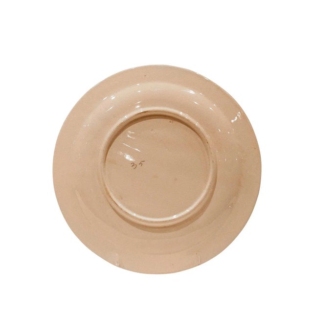 French 19th Century French Asparagus Plate For Sale - Image 3 of 4