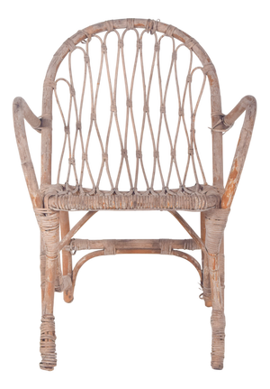 Vitage Wicker Armchair by Unknown for Unknown, 1950
