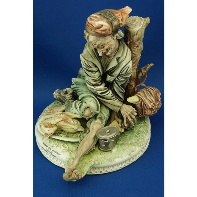 20th Century Porcelain Figurine of Poodle in Ironic Caricatural Style by Tiziano Galli, Italy, 1950s For Sale - Image 10 of 18