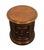 2010s Bernhardt Furniture Solid Cherry Traditional Italian Inspired 28" Round Drum Storage End Table 327-216 For Sale - Image 5 of 13