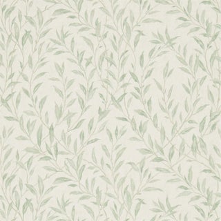 Sanderson Osier Wallpaper in Willow/Cream For Sale