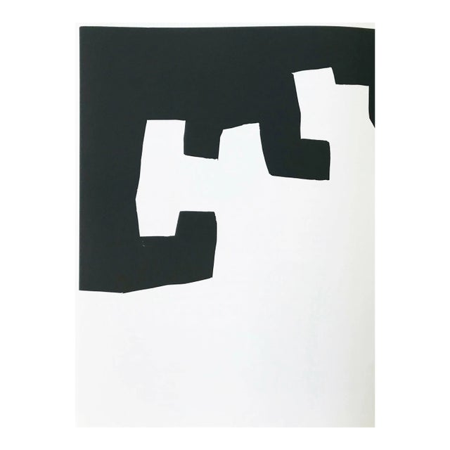 1973 Chillida Lithograph Dm03204l Derriere Le Miroir For Sale
