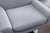 Metal DellaRobbia Tech Contemporary Modern Chrome & Fabric Lounge Chair & Ottoman For Sale - Image 7 of 11