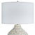 Regina Andrew Chevron Bone Table Lamp in Natural For Sale - Image 4 of 6