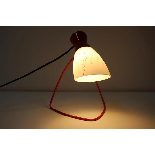 Mid-Century Table Lamp by Josef Hurka for Napako, 1960s For Sale - Image 9 of 10