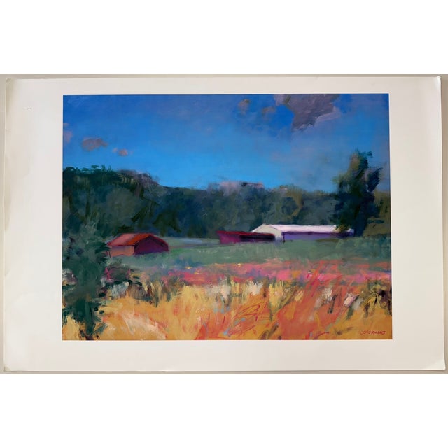 Title: Untitled (Farm landscape) Artist: Greg Osterhaus Year: 21st Century Medium: Iris Giclee on Watercolor Paper Image...