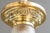 Historistic Brass Ceiling Lamp with Cut Glass Shade, Vienna, Austria, 1890s For Sale - Image 16 of 18