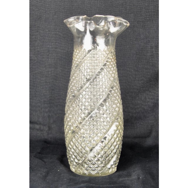 Mid-Century Modern Glass Vase, 1960s For Sale - Image 3 of 8