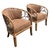 Late 20th Century Pair of Maitland-Smith Hollywood Regency Wooden Faux-Bamboo Tub Chairs With Wrought-Iron Scrollwork, Philippines For Sale - Image 5 of 14