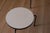 White Set of Three Mid Century California Modern Nesting Round Tripod End Tables For Sale - Image 8 of 11