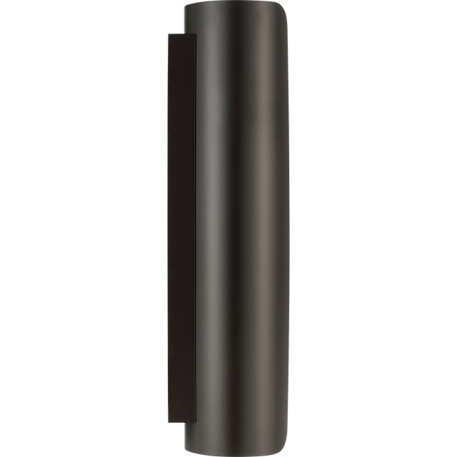 Armise 29" Sconce in Matte Carbon with Nova Frost Designer: Anne-Marie Barton Finish: Matte Carbon Height: 29" Width: 7"...