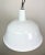 Metal Industrial White Enamel Pendant Lamp from Emax, 1960s For Sale - Image 7 of 13