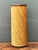 Vintage Reed and Wood Cylinder Pedestal For Sale In West Palm - Image 6 of 17