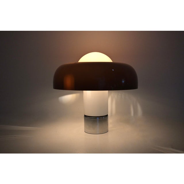 Guzzini Brumbury Table Lamp by Luigi Massoni for Guzzini, 1970s For Sale - Image 4 of 16