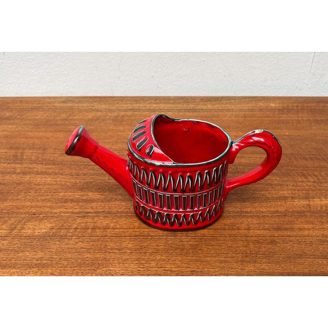 Mid-Century Italian Pottery Watering Pot, 1960s For Sale - Image 10 of 18