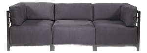 Axis 3pc Sectional Regency Gray Titanium Frame