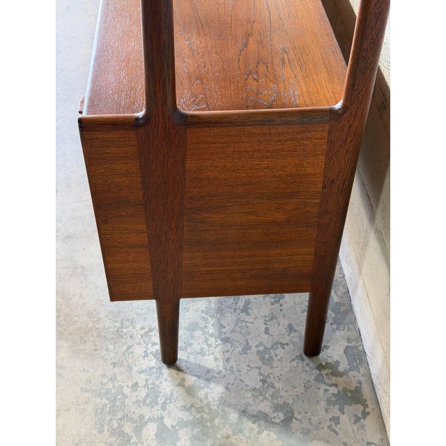 In Style of Hans Wegner Ry Møbler Large Teak Credenza With Hutch Danish Mid-Century Modern 1960s For Sale - Image 9 of 14