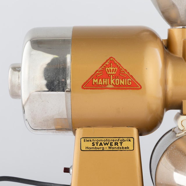 Mid-Century Electric Coffee Grinder by Mahlkönig for Stawert, Germany, 1950s For Sale - Image 9 of 14
