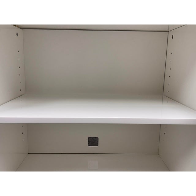 Cb2 Fuel White Credenza For Sale - Image 9 of 12