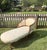 Antique Carved Louis XV Style Chaise Lounge Upholstered in Ivory For Sale - Image 10 of 18
