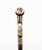 Antique French Gold Plate and Porcelain Walking Sword Stick, 1800s For Sale - Image 5 of 18