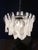 Vintage Italian Murano Chandelier with 41 Rondini Glass from Mazzega, 1990s For Sale - Image 11 of 18