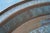 38" Hollywood Regency 1950s Moroccan Hand-Hammered Copper Tray Top Coffee Table With Wrought Iron Base For Sale - Image 4 of 18