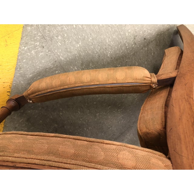1960s Morganton (Drexel) "Barcelona" Mid-Century High-Back Lounge Chairs - A Pair For Sale - Image 9 of 16