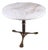 Marble and Brass Coffee Table, 1950 For Sale