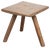 French Rustic Stool in Wood, 1930s For Sale